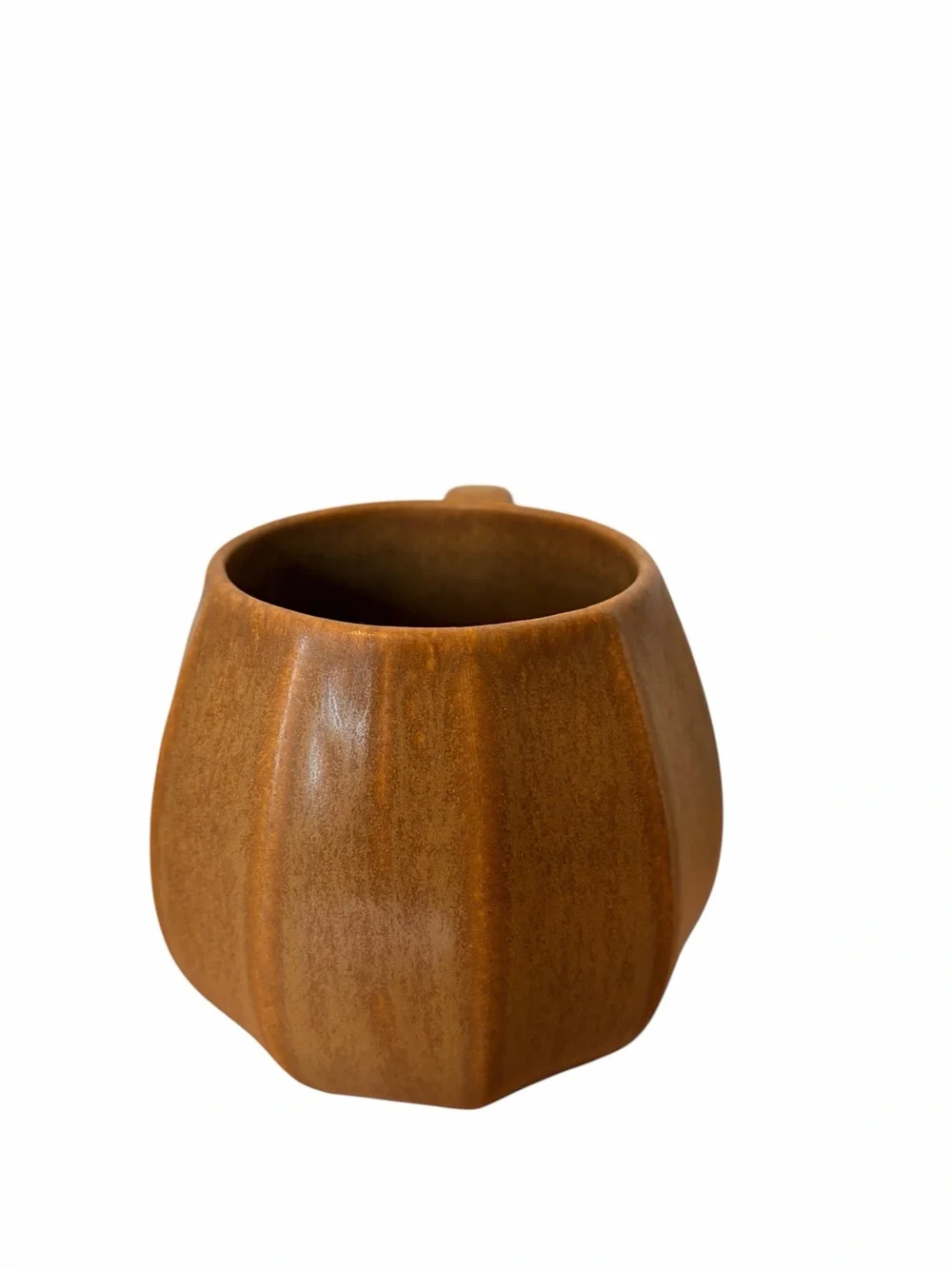 Crate & Barrel Pumpkin Jack-O'-Lantern Ceramic Mug Halloween